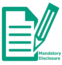 Mandatory Disclosure