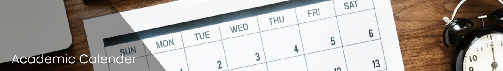 Academic Calendar